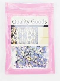 BamBella Grote Hotfix Steentjes - 288 stuks - SS30 - AB kleur strass stenen glitters