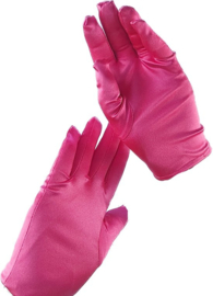 BamBella® - Handschoenen Kort Fel Roze - Voor dames en Heren