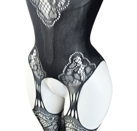BamBella ® - Panty pak -Onesize - body suit - Dames - Onesize - Erotische jumpsuit van kant lingerie
