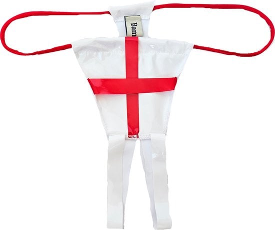 Erotische lingerie - Onesize- Kruisloos string - Latex / stof Kruis