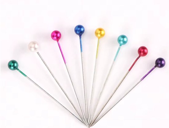 BamBella® - spelden - 480 stuks - naai speld pins gekleurd