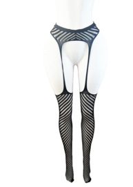BamBella ® - Panty -Onesize - gaas maillot dunne pantys Dames - Onesize - sexy Erotische lingerie van kant