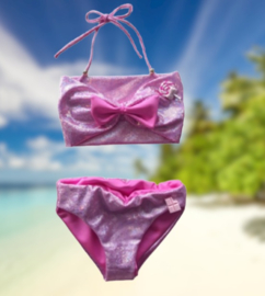 Bikini Glitter Roze baby en kind Zwemkleding Badkleding meisje