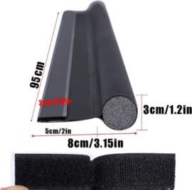 Tochtstrip deur wind dicht - Tocht isolatie strip - Anti wind Tochtstrip -
