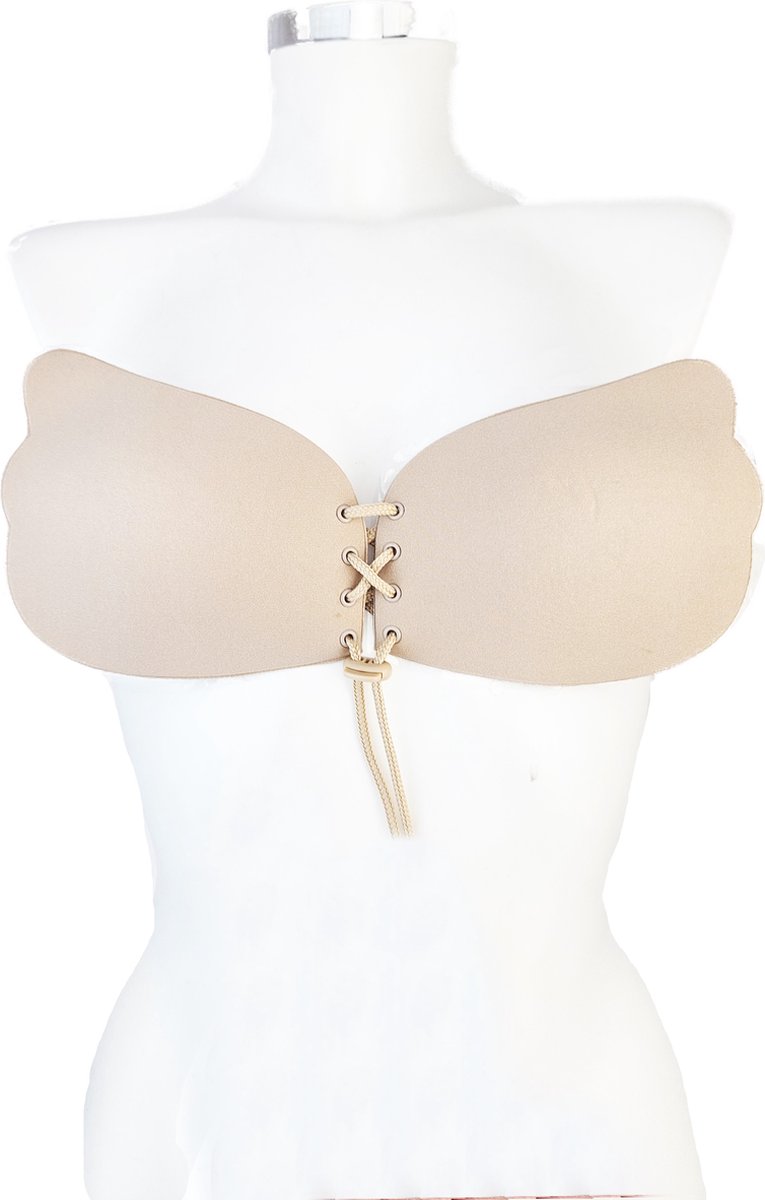 BamBella® Tepelcover - Onzichtbare plak BH voorzet stuk - zelfklevend - strapless boob tape plakbeha