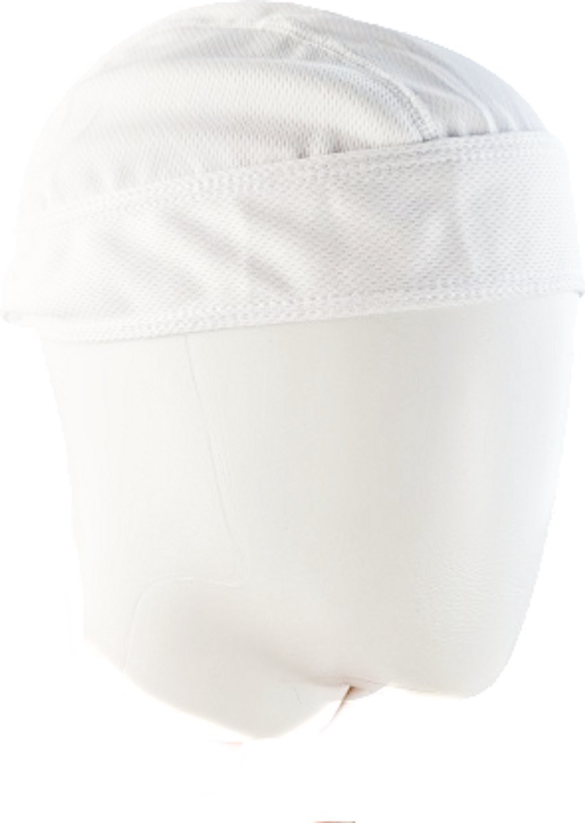 BamBella ® Durag - wit- Stevige stof - Haarnetjes - Wave Cap - Hoofddoek - doek - Soft - Weave hoofd sjaal