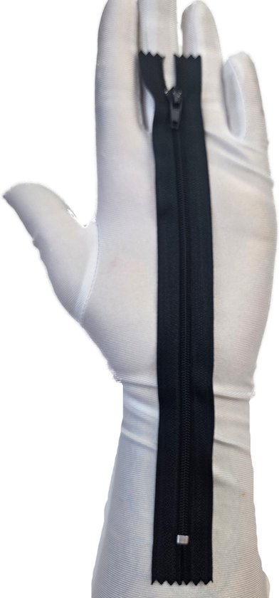 BamBella® Rits 20 cm niet deelbaar Zwart dun klein japon kleding ritsen