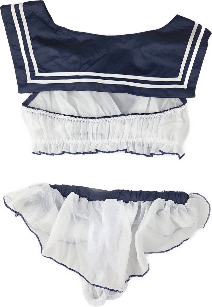 BamBella ® Sexy Cosplay Rollenspel kleding - Onesize - outfit dames Matrozen pak roze