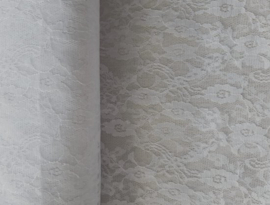 2 meter kant stof wit gaas dunne net stoffen kanten stofje kantstof voor naaien knutselen 3d art decoratie decoratiestof