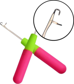 Crochet haak naald -haar extensions plastic dreadlocks haken weave