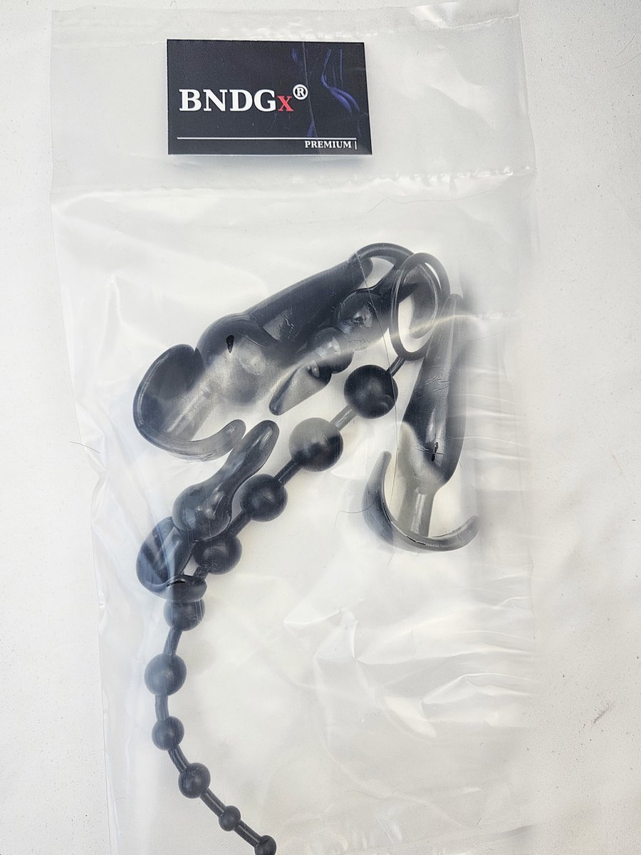 BNDGx® - Anaal plug - set 6 stuks - kralen dildo ketting - Grote dildo - Seks speeltjes voor koppels vrouw man