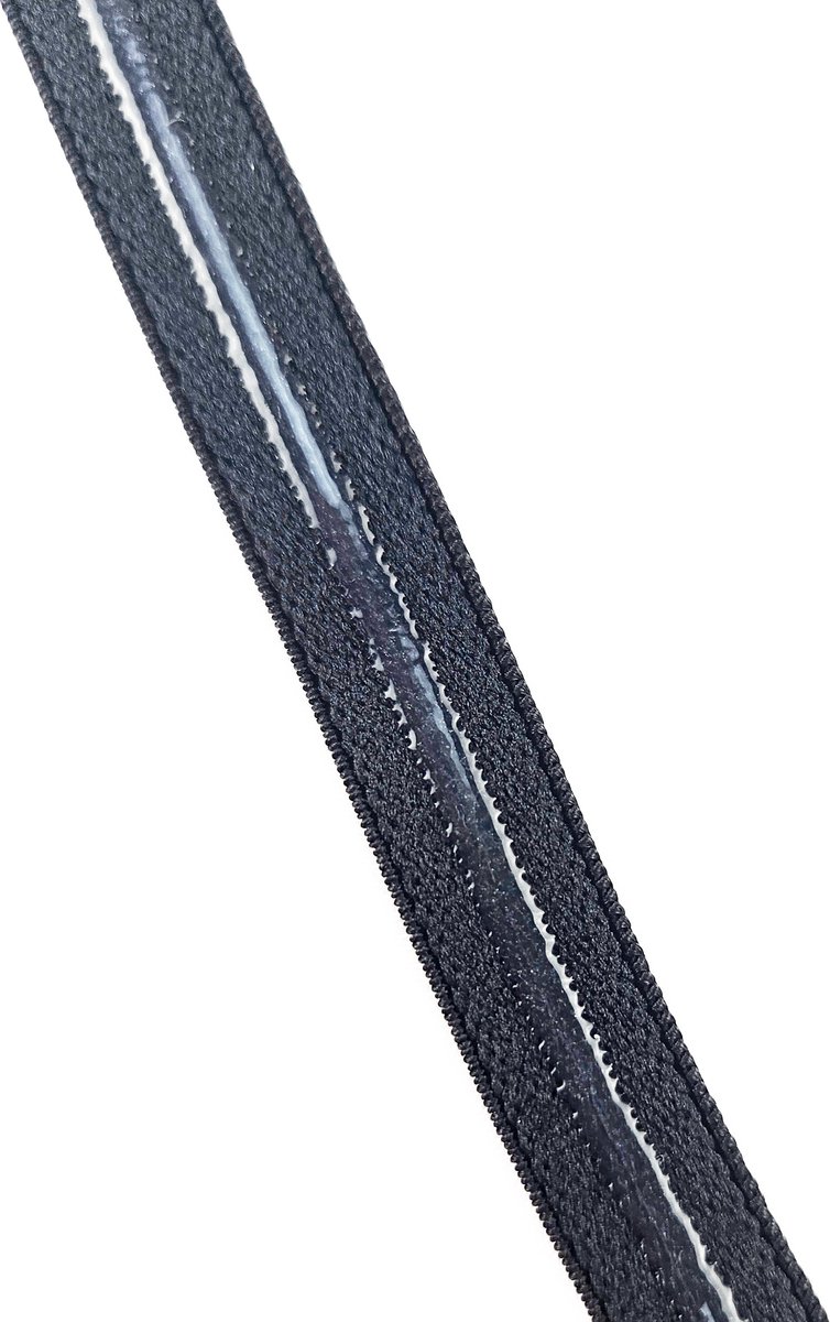 BamBella® - 1 pak Elastiek - 5 meter -anti sli Zwart - 15 mm Breed - Taille band naaien smalle elastische band