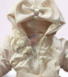 Zomerjas creme roosjes  Meisjes jas zomer kinderjas jas meisje en baby