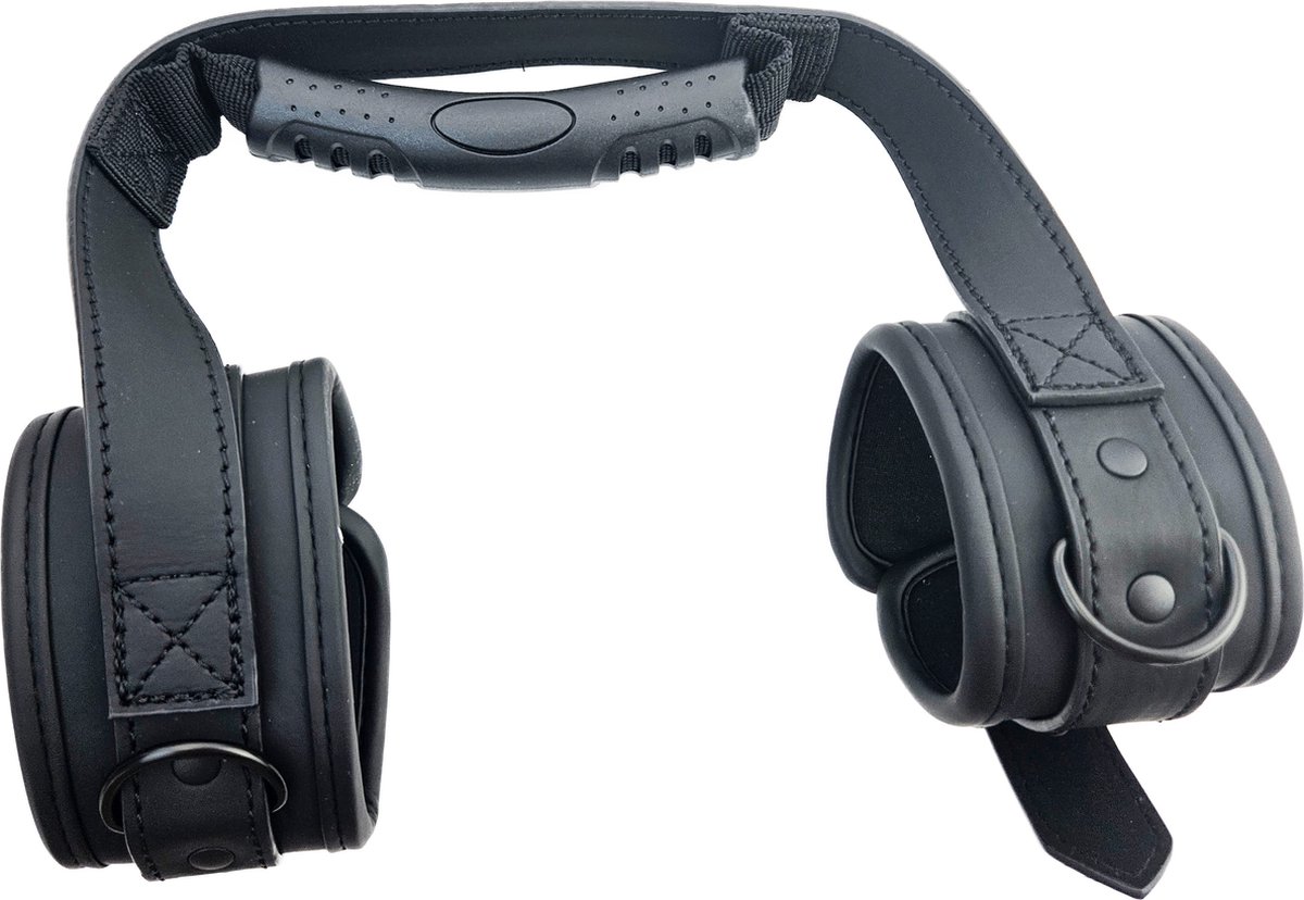 BNDGx® - Handboeien Volgzaam Seks speeltje - Zwart - BDSM fetish