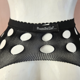 BamBella ® - Panty -Onesize - gaas maillot dunne pantys Dames - Onesize - sexy Erotische lingerie van kant