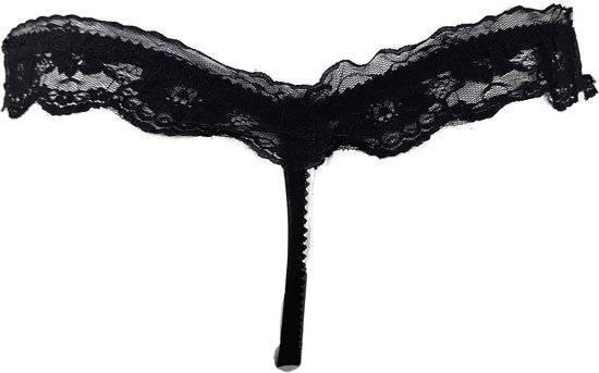 BamBella ® - String Kruisloos Kant - One size - Sexy Roze Erotische onderbroek Heren