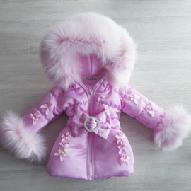 Children's coat Fur collar jacket Girls Winter coat Imitation Fur