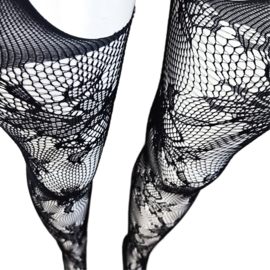 BamBella ® - Panty -Onesize - gaas maillot dunne pantys Dames - Onesize - sexy Erotische lingerie van kant