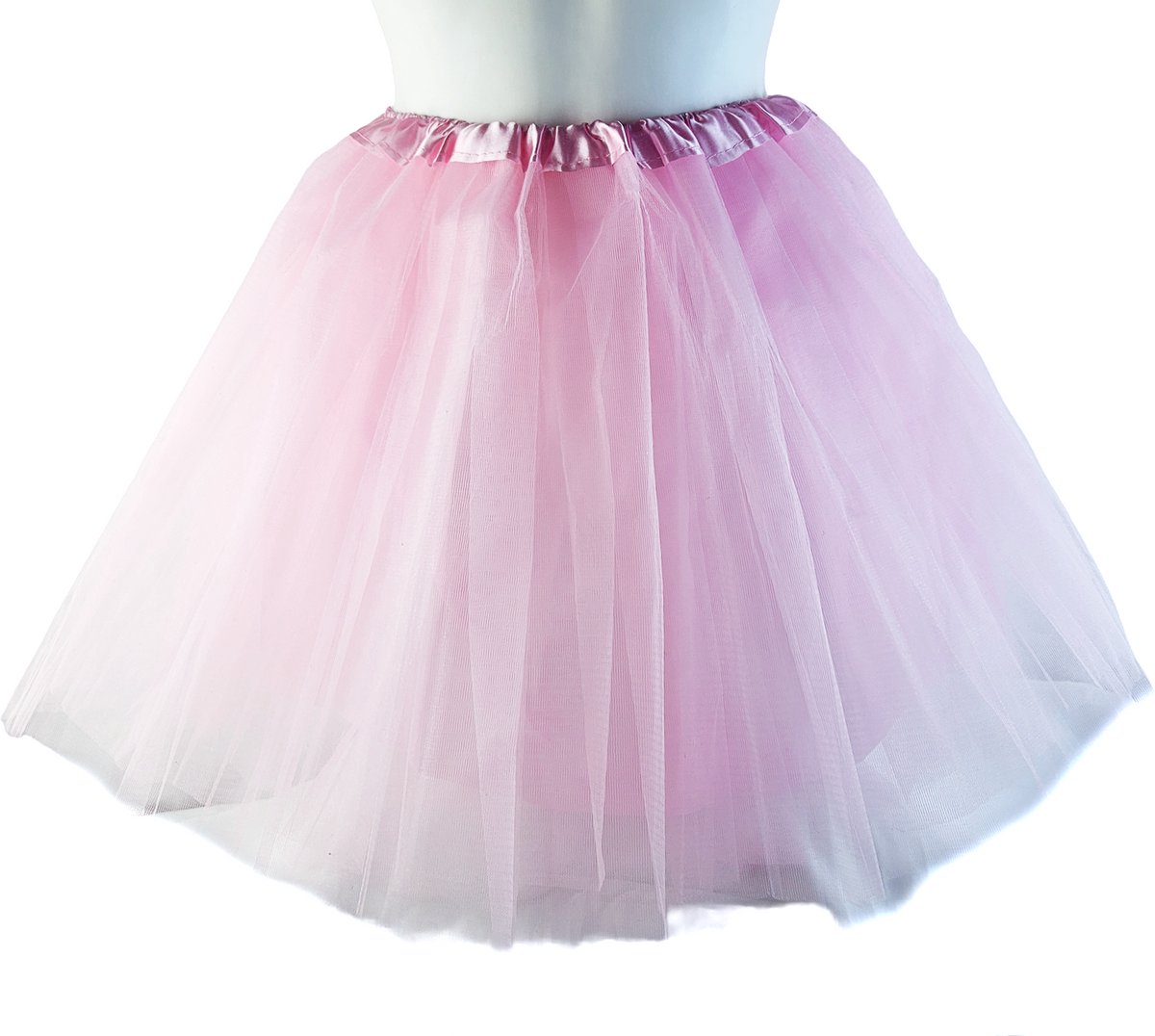 BamBella® - Onesize - Wit tule rok poffig Tulle laagjes rokje rok dames