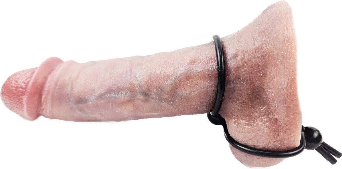 BNDGx® Verstelbare penis ring cock touw heren - kleine ballen cockring - verstelbaar siliconen voor man