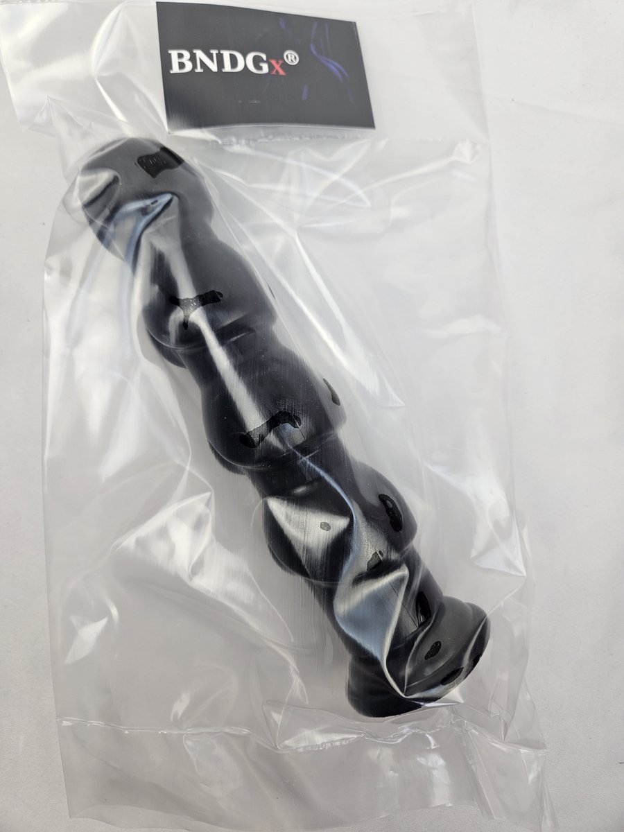 BNDGx® - Dildo - Extreem Grote butt plug - Zwarte Lange dikke -Anaal BDSM SM Fetisch Seks speeltje
