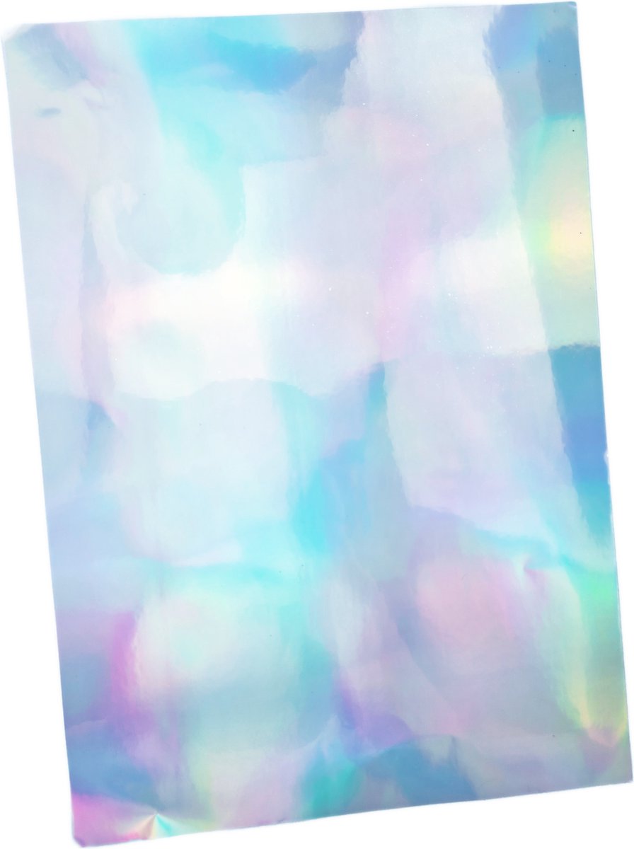 Holografisch plak vel - A4 -10 stuks - Zelfklevende Papier holografische printpapier foto papier print sticker waterdicht