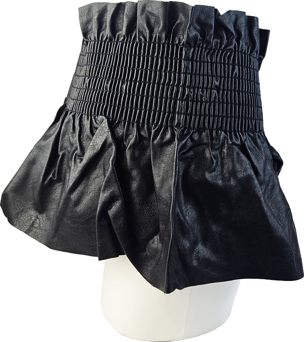 BamBella ® - Riem   - Zwart rok Korset Mode Body Gothic Goth taille riem met veter sluiting korset belt
