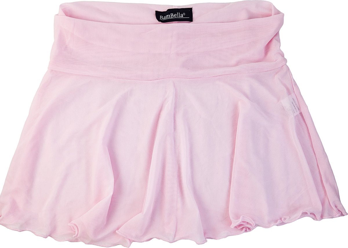 BamBella® - Erotische rok - Onesize - Doorzichtig doorschijnend stretch Roze