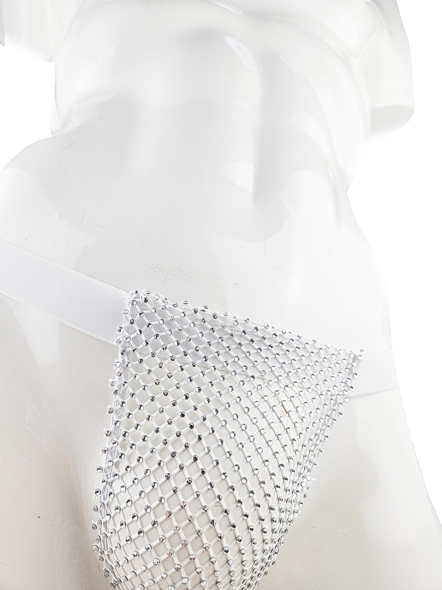 BamBella® Slip kant voor mannen met steentjes