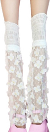 BamBella® Beenwarmers - met bloemen