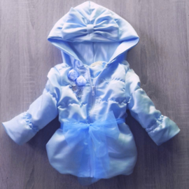 Zomerjas blauw Meisjes jas zomer kinderjas jas meisje en baby