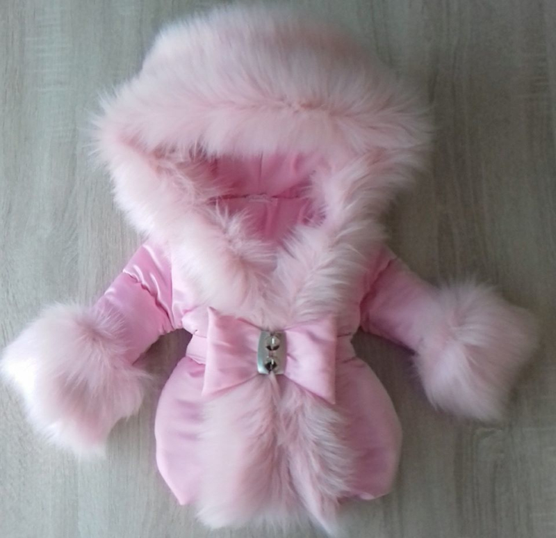 Children's coat Fur collar jacket Girls Winter coat Imitation Fur