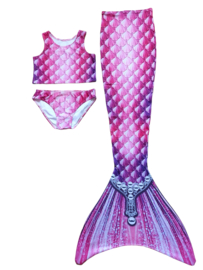 Luxe zeemeermin staarten met bikini set