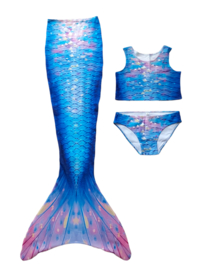 Luxe zeemeermin staart Blue Dream met bikini