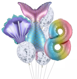 Ballonnen set 8 jaar