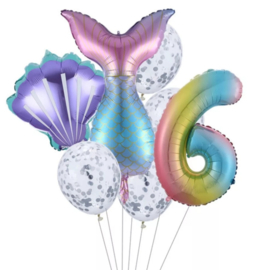 Ballonnen set 6 jaar