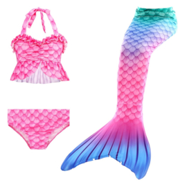 Zeemeermin staart Green Vipe met bikini