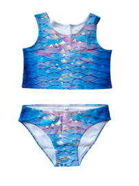 Luxe zeemeermin staart Blue Dream met bikini