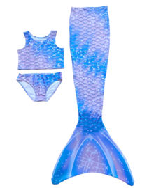 Luxe zeemeermin staarten met bikini set