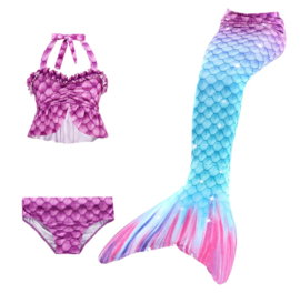 Zeemeermin staart met bikini Glamour Green