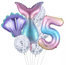 Ballonnen set 5 jaar