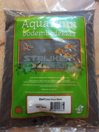 Aquarium zand zwart 'onyx black' 4kg