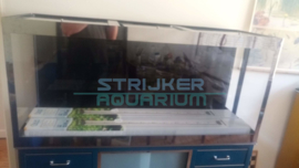 Chrome omlijst aquarium