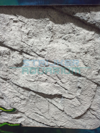 Achterwand/ background stone grijs 65x45x3cm