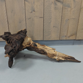 Mopani hout groot en zwaar stuk 007