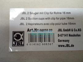 JBL Zuignap met clip 16mm (2x)