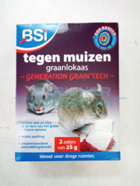 Muizen graan (gif) inclusief lokdoos