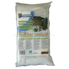 Filterwatten wit 250gr