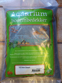 Aquarium grind zwart zak 8kg