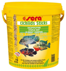 sera cichlids Sticks 10ltr